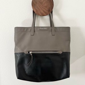 ❤️SOLD❤️ Miu Miu soft leather tote